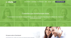 Desktop Screenshot of contratanet.com.br