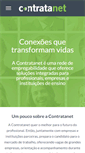 Mobile Screenshot of contratanet.com.br